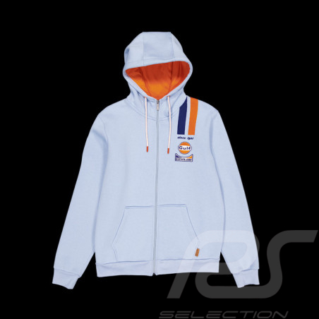 Veste Gulf Legend Hoodie à capuche Bleu Clair GU252SSM03-125
