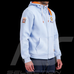 Veste Gulf Legend Hoodie à capuche Bleu Clair GU252SSM03-125