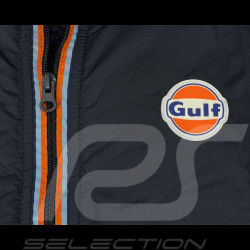 Gulf Jacket Parka with Hood and Fleece Lining Navy Blue GU252KS598-100