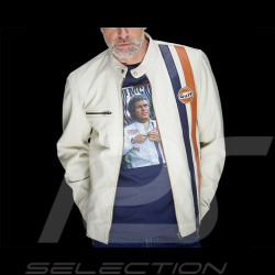 Gulf Lederjacke Roadmaster Hellbeige GU252JAM05-001