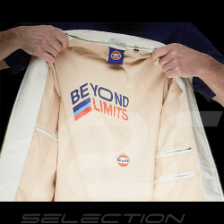 Gulf Leather Jacket Roadmaster Light Beige GU252JAM05-001