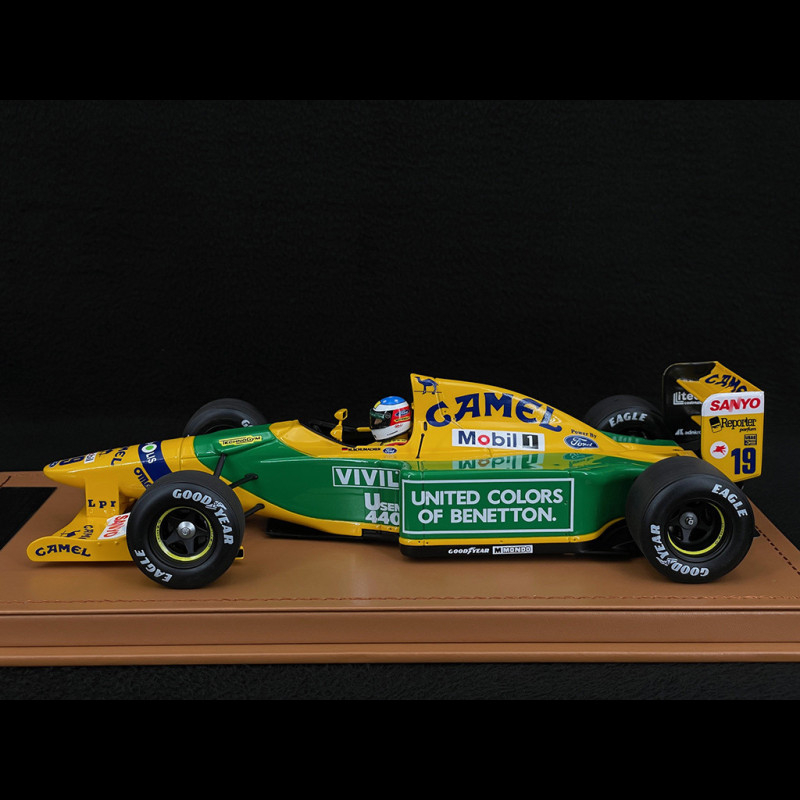 Miniature Minichamps 1/18 – Benetton B192 – F1 1992 – Vainqueur Belgique – Schumacher