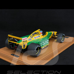 Michael Schumacher Benetton Ford B192 n° 19 Winner Belgium GP 1992 F1 With Figurine 1/18 Tecnomodel TMD18-404A