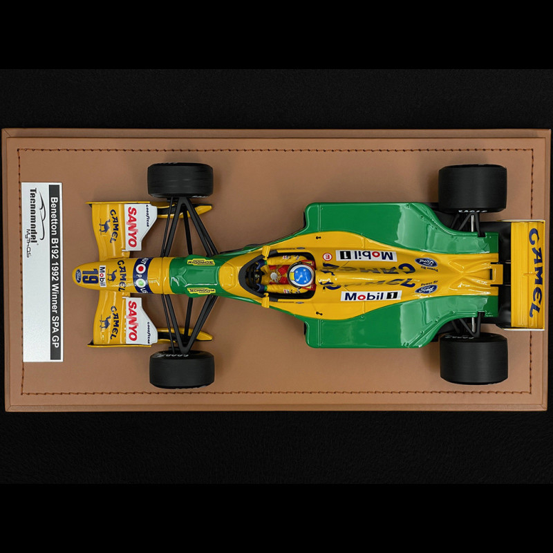 Michael Schumacher Benetton Ford B192 n° 19 Winner Belgium GP 1992