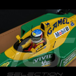 Michael Schumacher Benetton Ford B192 n° 19 Vainqueur GP Belgique 1992 F1 Avec Figurine 1/18 Tecnomodel TMD18-404A