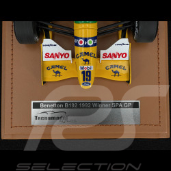 Michael Schumacher Benetton Ford B192 n° 19 Sieger GP Belgien 1992 F1 Mit Figur 1/18 Tecnomodel TMD18-404A