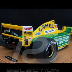 Michael Schumacher Benetton Ford B192 n° 19 Sieger GP Belgien 1992 F1 Mit Figur 1/18 Tecnomodel TMD18-404A
