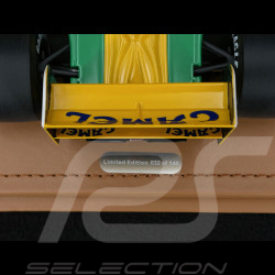 Michael Schumacher Benetton Ford B192 n° 19 Vainqueur GP Belgique 1992 F1 Avec Figurine 1/18 Tecnomodel TMD18-404A