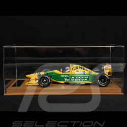 Michael Schumacher Benetton Ford B192 n° 19 Winner Belgium GP 1992 F1 With Figurine 1/18 Tecnomodel TMD18-404A