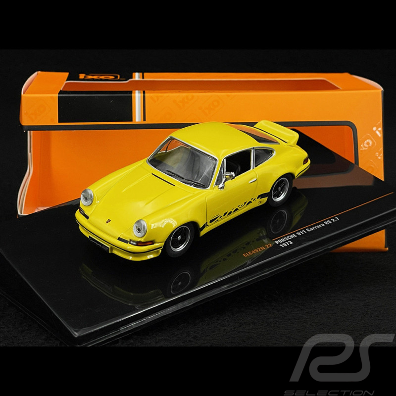 Porsche 911 Carrera RS 2.7 1973 Yellow 1/43 Ixo CLC492
