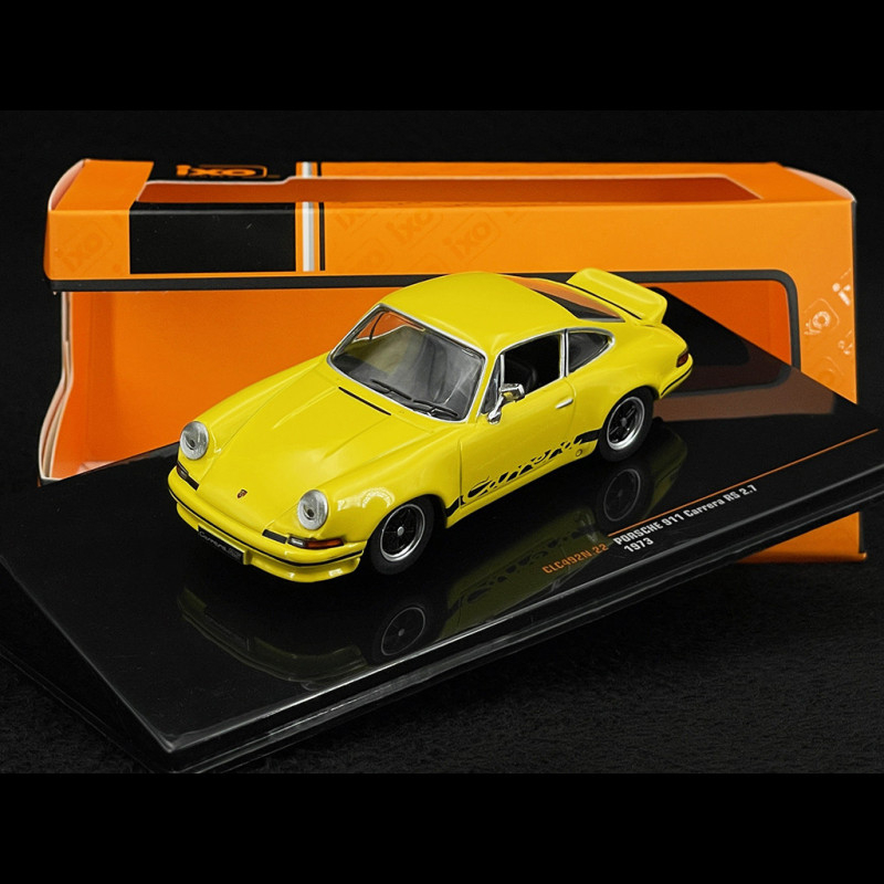 Porsche 911 Carrera RS 2.7 1973 Yellow 1/43 Ixo CLC492