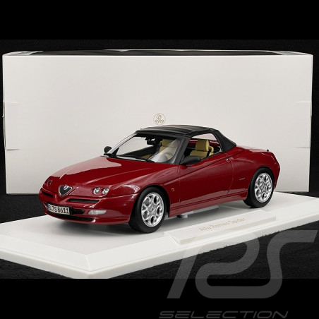 Alfa Romeo Spider 1999 Proteo Red Metallic 1/18 Norev 187854