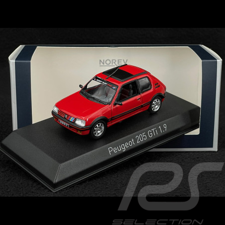 Peugeot 205 GTI 1.9 PTS 1991 Vallelunga-Rot 1/43 Norev 471751
