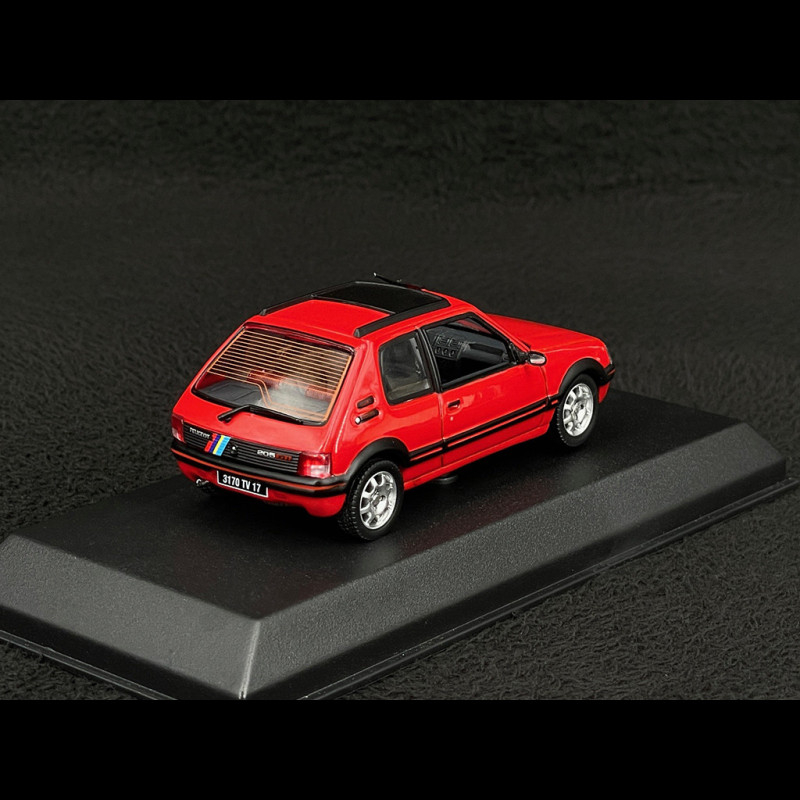Peugeot 205 Gti 1.9 Pts Déco 1991 Vallelunga Red 1:18 Model