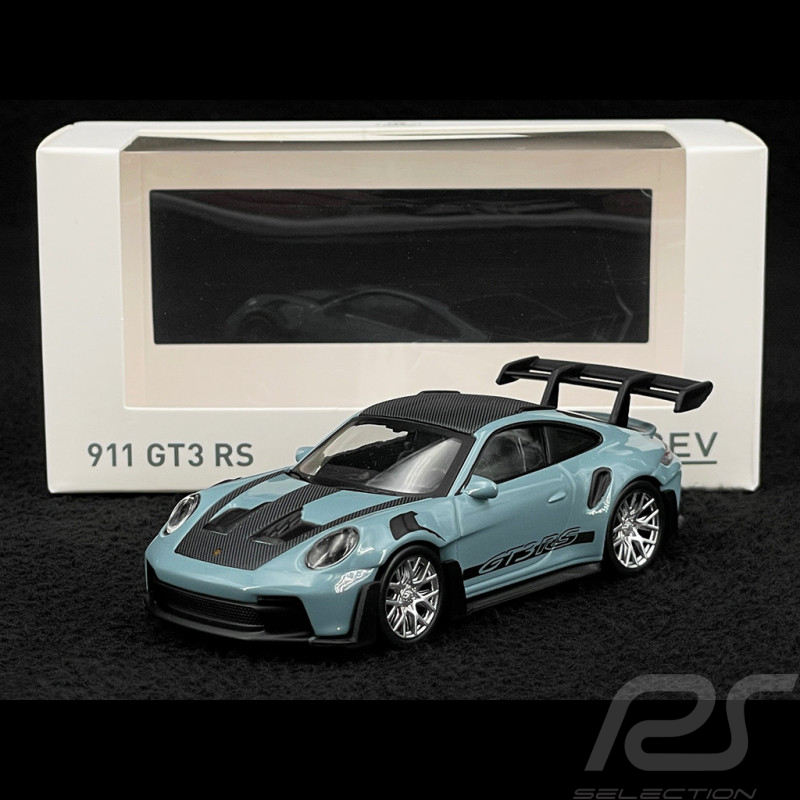Porsche 911 GT3 RS 2022 Weissach Package Meissen Blue 1/43 Norev Jet-Car 750068