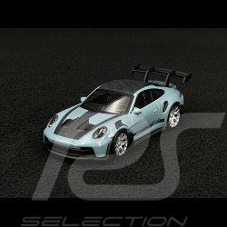 Porsche 911 GT3 RS 2022 Pack Weissach Bleu Meissen 1/43 Norev Jet-Car 750068