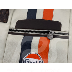 Sac de Voyage Gulf Racing en Cuir Beige GU252ACM01-001