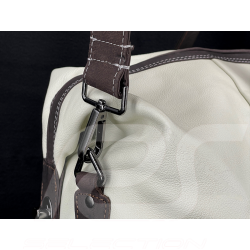 Sac de Voyage Gulf Racing en Cuir Beige GU252ACM01-001