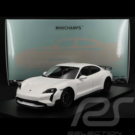 Porsche 911 Taycan Turbo GT 2024 Blanc 1/18 Minichamps 117069404