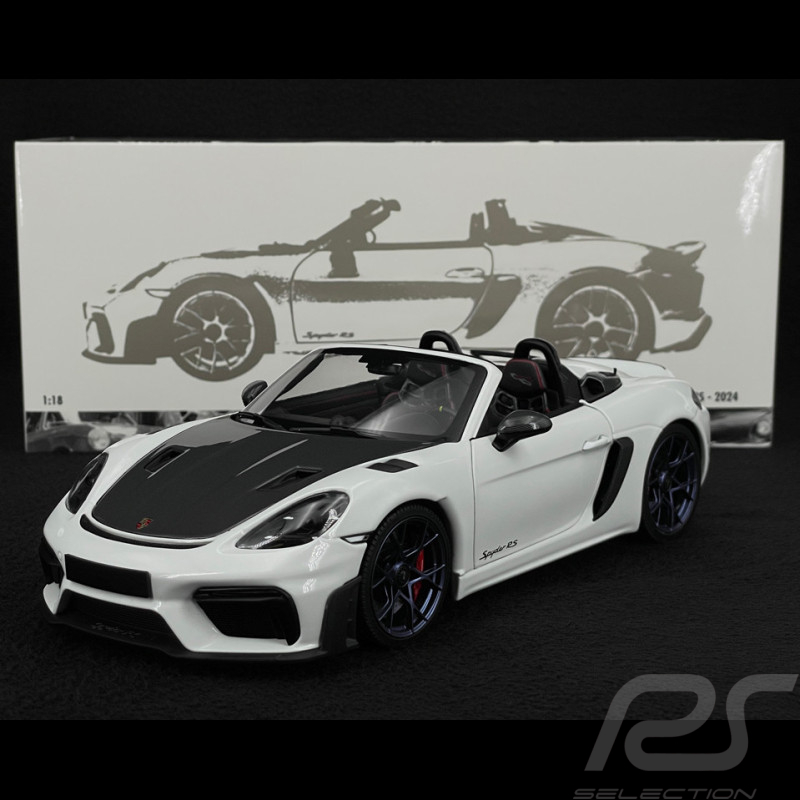 Porsche 718 Spyder RS Weissach Package 2024 White 1/18 Minichamps 110063131