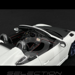 Porsche 718 Spyder RS Pack Weissach 2024 Blanc 1/18 Minichamps 110063131