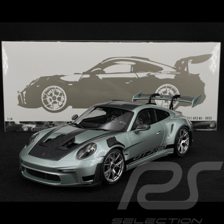 Porsche 911 GT3 RS Typ 992 Weissach Package 2024 Silbergrau 1/18 Minichamps 110062044