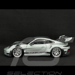 Porsche 911 GT3 RS Type 992 Pack Weissach 2024 Gris Argent 1/18 Minichamps 110062044