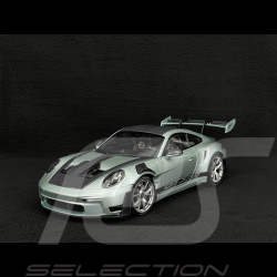 Porsche 911 GT3 RS Typ 992 Weissach Package 2024 Silbergrau 1/18 Minichamps 110062044