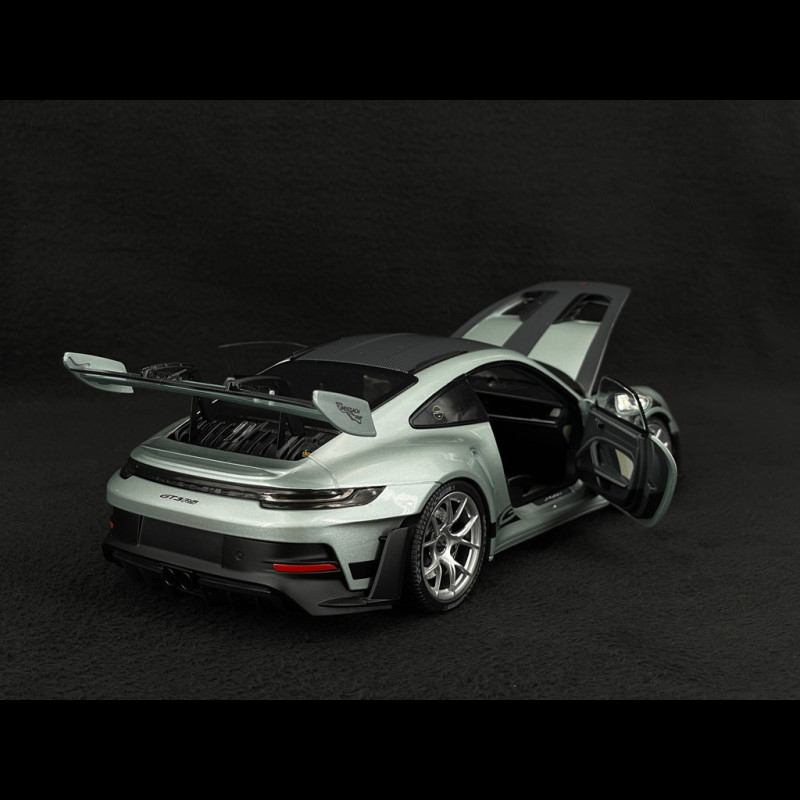 AI Model 1:18 Porsche 2023 911 992 GT3 RS Blue Resin Model Car - STK