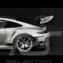 Porsche 911 GT3 RS Typ 992 Weissach Package 2024 Silbergrau 1/18 Minichamps 110062044