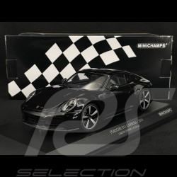 Porsche 911 Carrera Coupe Type 992.2 2024 Noir Intense Métallisé 1/18 Minichamps 155064022