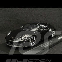 Porsche 911 Carrera Coupe Type 992.2 2024 Noir Intense Métallisé 1/18 Minichamps 155064022