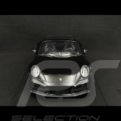 Porsche 911 Carrera Coupe Type 992.2 2024 Noir Intense Métallisé 1/18 Minichamps 155064022