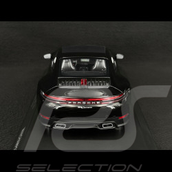 Porsche 911 Carrera Coupe Typ 992.2 2024 Intensives Metallic-Schwarz 1/18 Minichamps 155064022