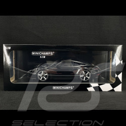 Porsche 911 Carrera Coupe Typ 992.2 2024 Intensives Metallic-Schwarz 1/18 Minichamps 155064022