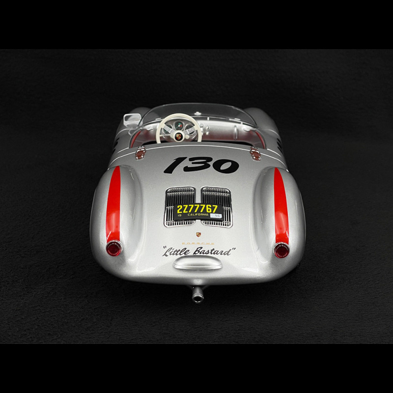Duo Porsche 550 A Spyder n° 130 Little Bastard 1956 + James Dean
