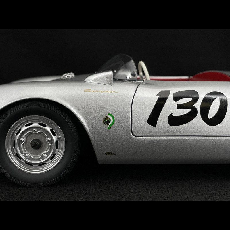 Duo Porsche 550 A Spyder n° 130 Little Bastard 1956 + James Dean