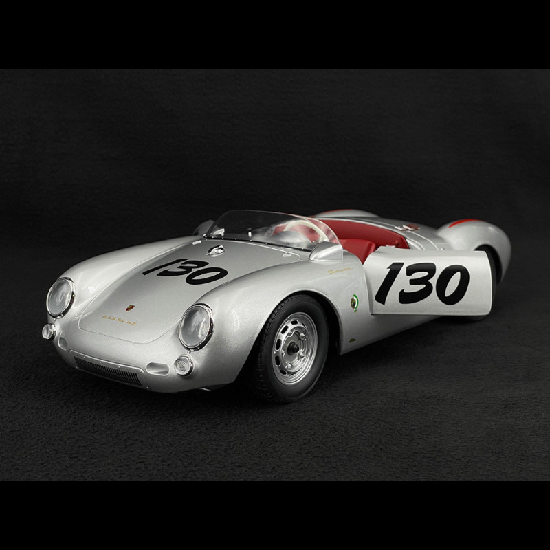 Duo Porsche 550 A Spyder n° 130 Little Bastard 1956 + James Dean