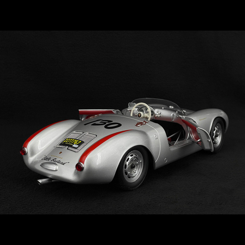 Duo Porsche 550 A Spyder n° 130 Little Bastard 1956 + James Dean