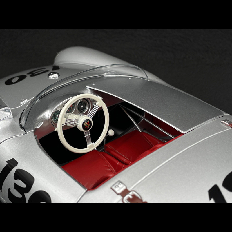 Duo Porsche 550 A Spyder n° 130 Little Bastard 1956 + James Dean