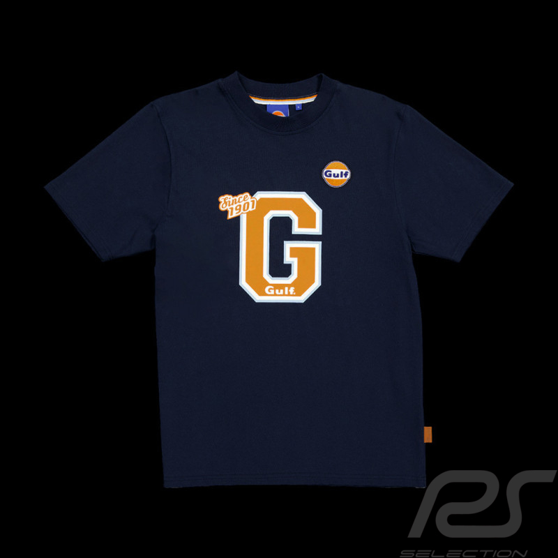 Gulf T-Shirt Varsity Dunkelblau GU242TSM06-100 - Herren