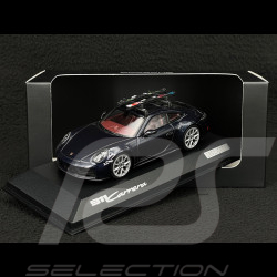 Porsche 911 Carrera Coupe Type 992.2 2024 Avec Skis Noir Carbone 1/43 Minichamps WAP0201650SSKI