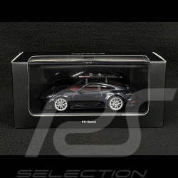 Porsche 911 Carrera Coupe Type 992.2 2024 Avec Skis Noir Carbone 1/43 Minichamps WAP0201650SSKI