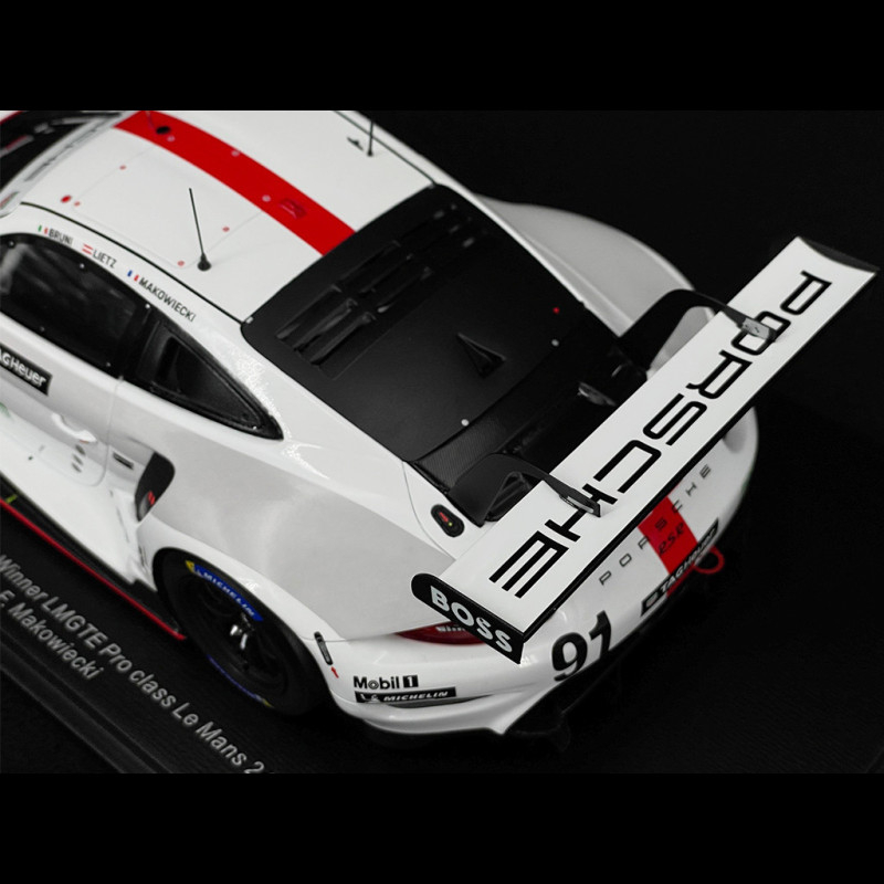 Porsche 911 RSR-19 Type 991 n° 91 Winner 24h Le Mans 2022 1/18