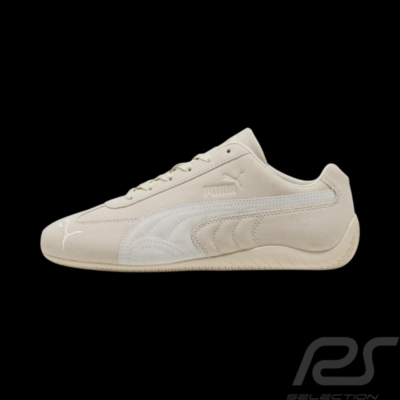Speedcat Shoes Puma Sport Sneaker Beige / White 398846-23