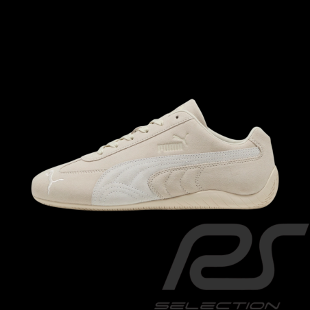 Speedcat Shoes Puma Sport Sneaker Beige / White 398846-23