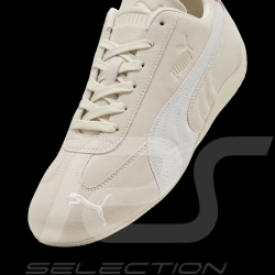Chaussure Speedcat Puma Sport Sneaker Beige / Blanc 398846-23