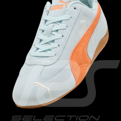 Speedcat Shoes Puma Sport Sneaker Light Blue / Orange 398846-40