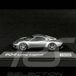 Porsche 904 Living Legend 2020 Silver 1/43 Spark WAP0204510T904