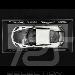 Porsche 718 Cayman GT4 RS Type 982 Tribute Pack Weissach 2023 Blanc / Bandes Vertes 1/43 Minichamps WAP0206010TCAY